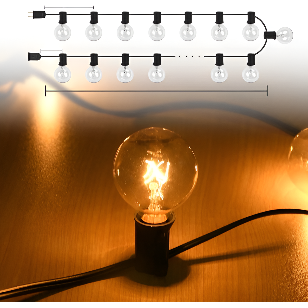 FairyFlicker String Lights - Luxurious Patio Lighting with Waterproof Protection | Stornfield