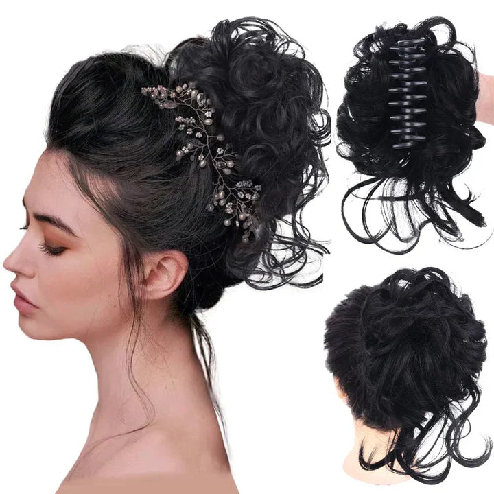 Stornfield | CurlyBun: Instant Curled Bun Hair Clip