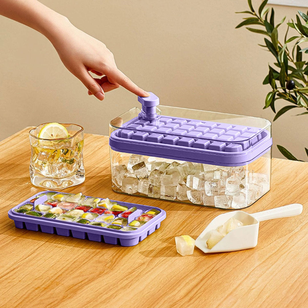 32-Grid Silicone Ice Cube Tray