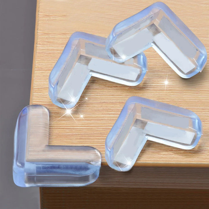 4 Pcs Silicone Table Corner Edge Protector Covers Stornfield