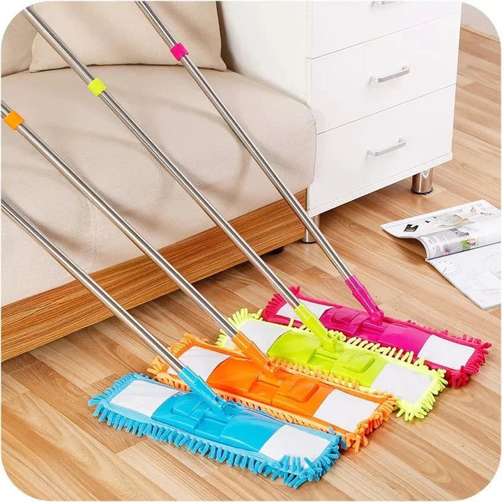 Flat Microfiber Squeeze Mop With Long Handle Stornfield