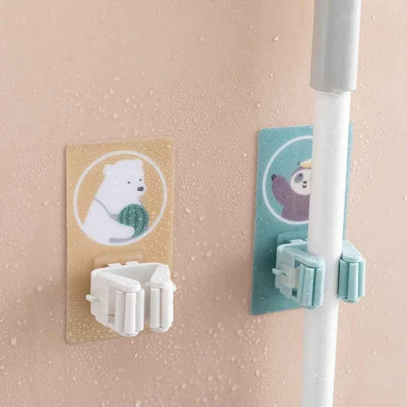 Broom Holder Creative Character Wall Mounted Stornfield