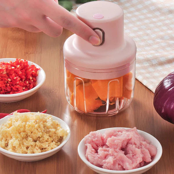 Wireless Mini Electric Garlic Food Chopper LARGE Stornfield
