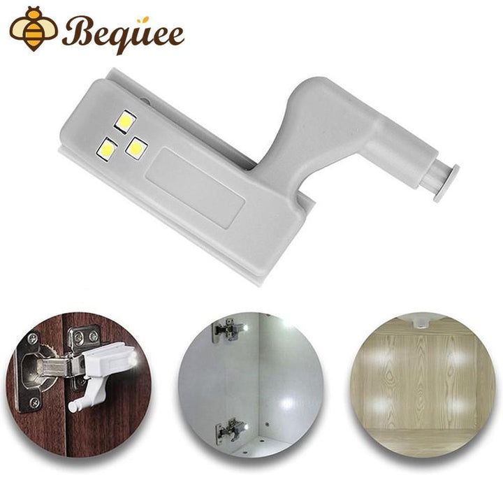 Bequee Super Bright LED Hinge Light (10 Pieces) | Stornfield