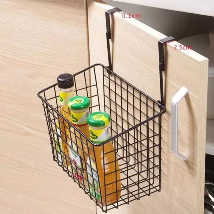 Hanging Under Shelf Iron Storage Basket Stornfield