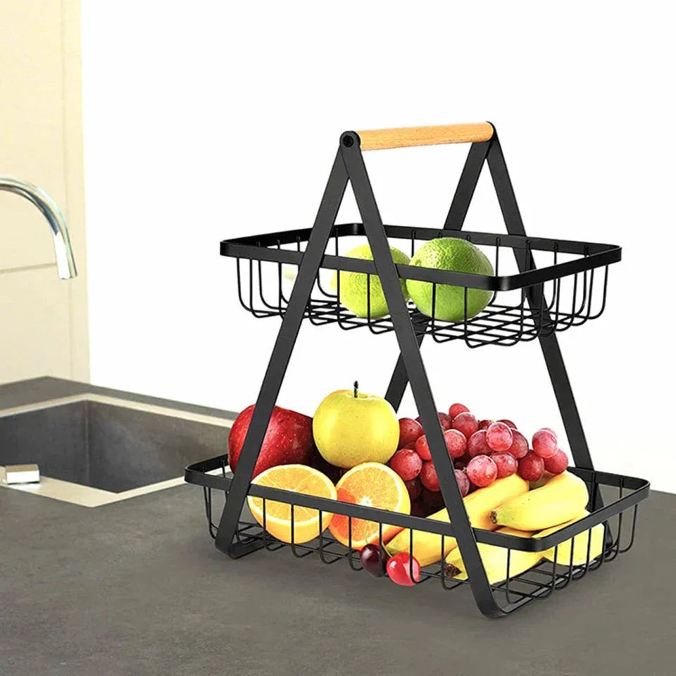 2-TIER METAL FRUIT BASKET Stornfield