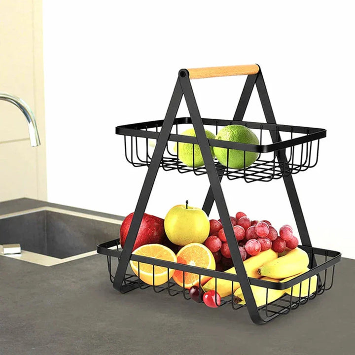 2-TIER METAL FRUIT BASKET Stornfield