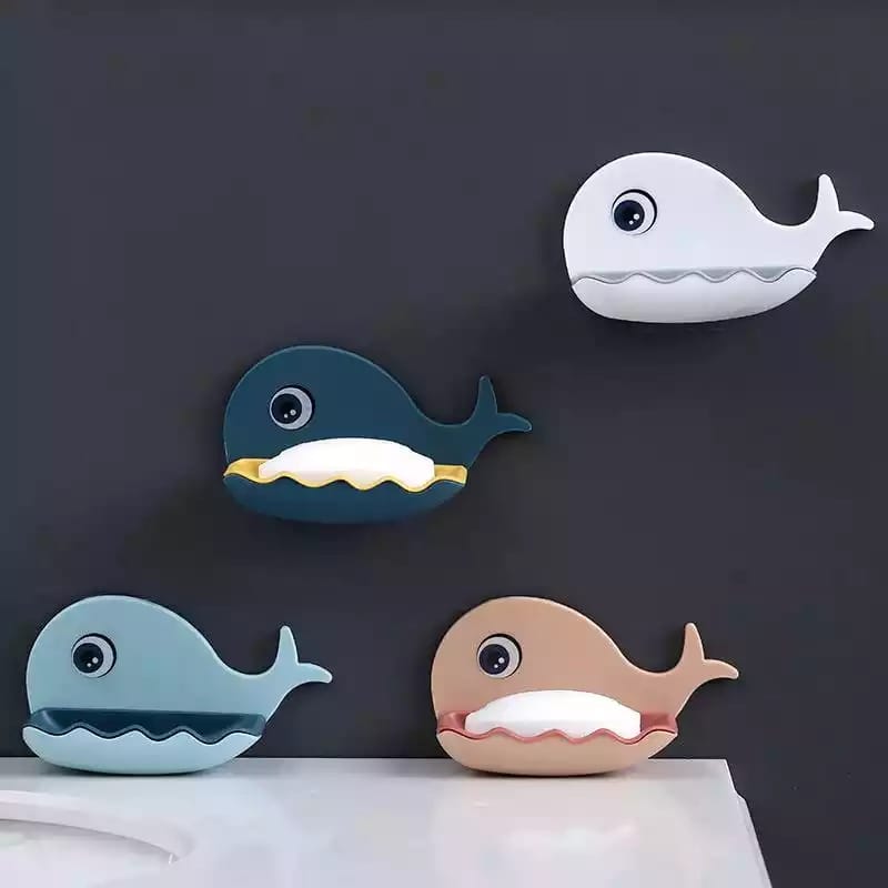 Whale Shapes Wall Mounted Soap Dish Stornfield