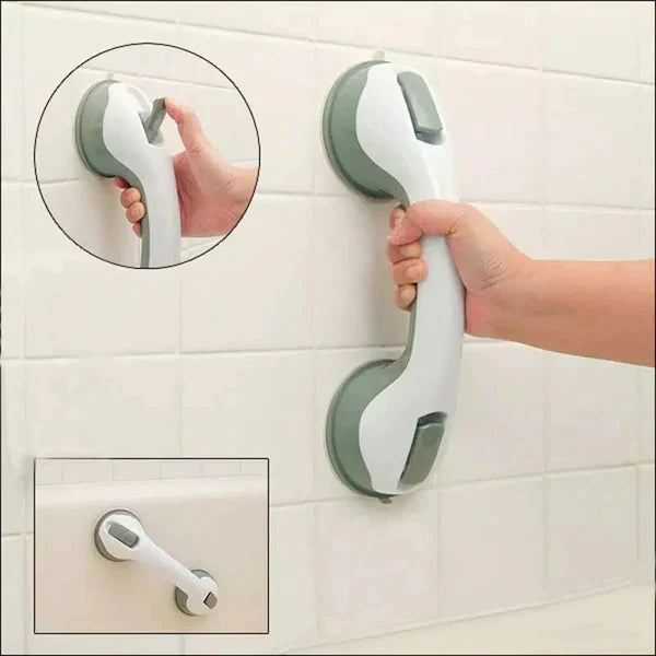 Bathroom Strong Vacuum Suction Cup Handle Anti-Slip Support Grab Bar Stornfield
