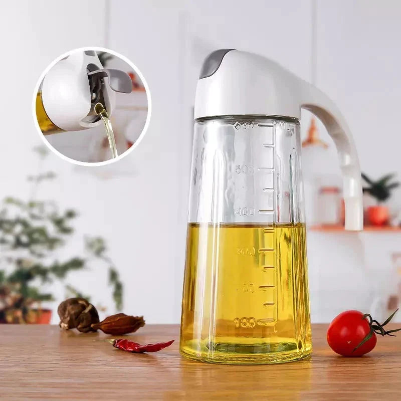 Oil Bottle with Automatic Flip Cap 600ml Stornfield