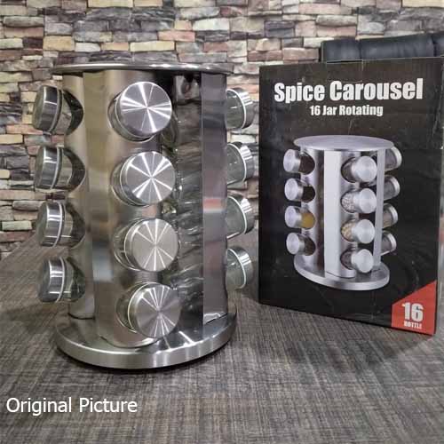 Spice Carousel 16 Bottles Revolving Stornfield