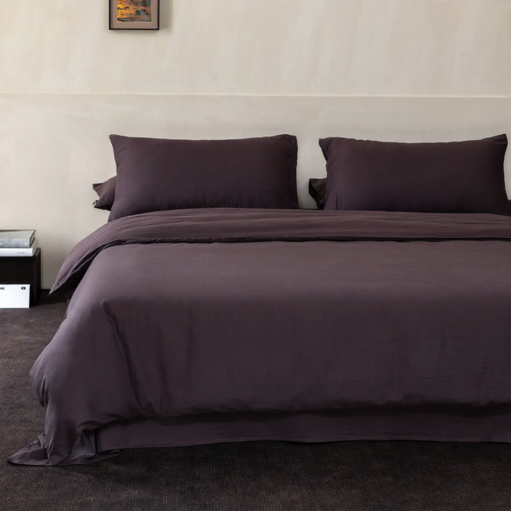 Cotton gauze bedding set, 4 pieces, antibacterial