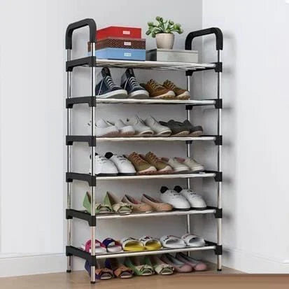 6-Layer Steel Shoe Rack - High Quality Stornfield