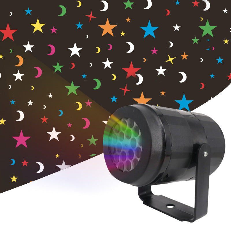 Decorative mood light with various light patterns