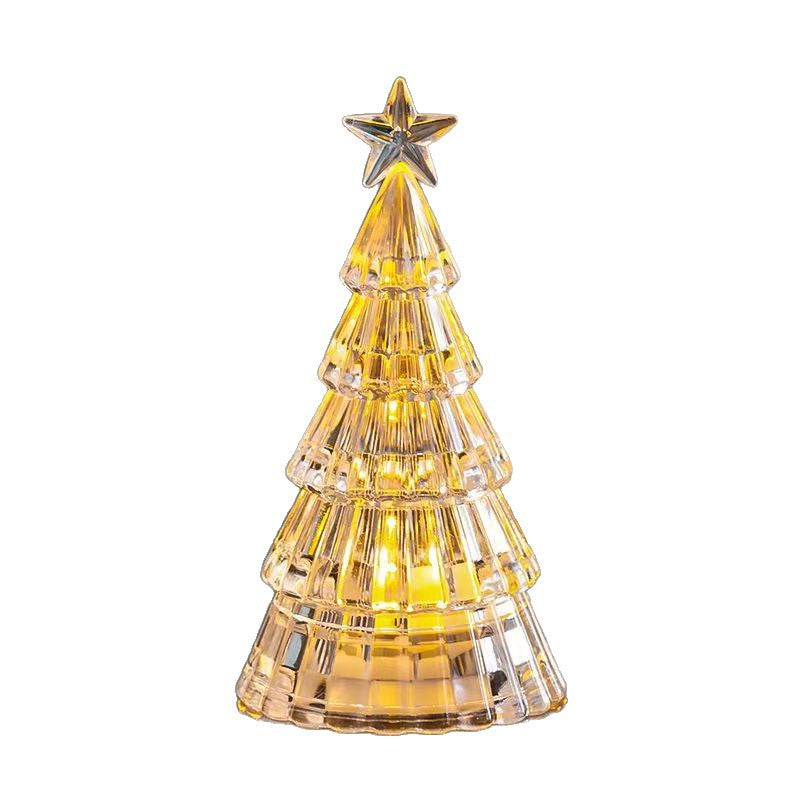 LED Christmas tree night light, decorative table lamp