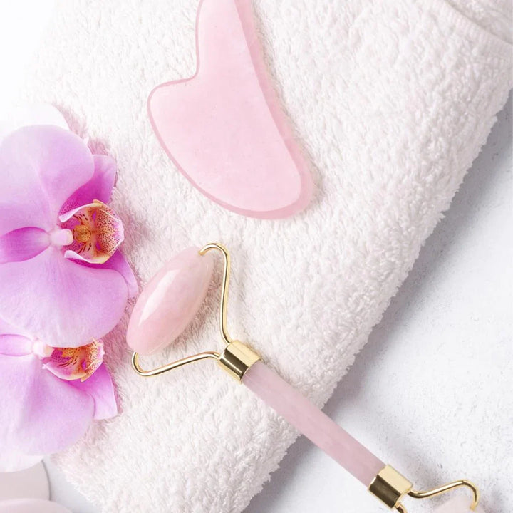 Jade Roller & Gua Sha, Face Roller, Facial Beauty Roller Skin Care Tools, Stornfield