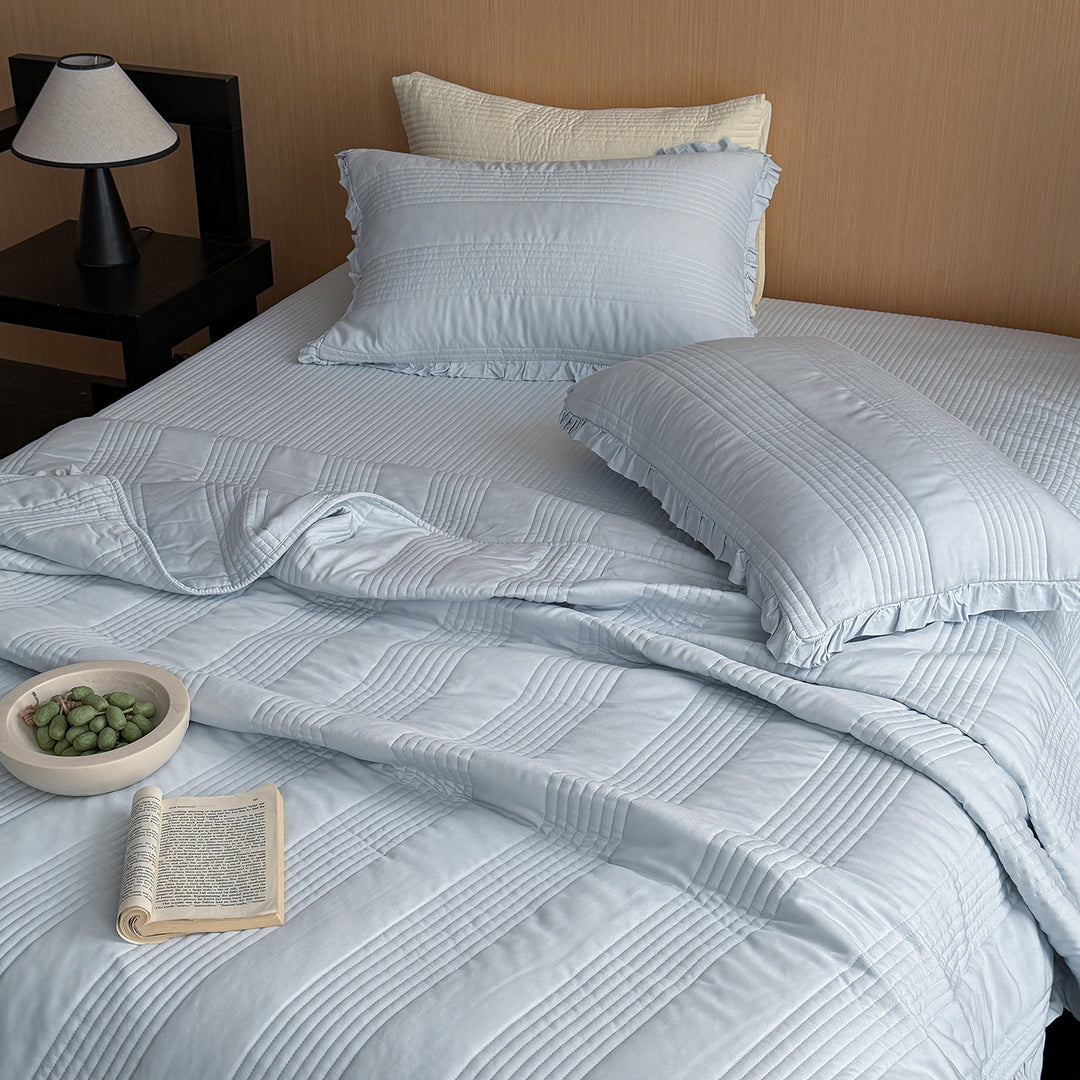 Bedspread set, 3-piece, modal, summer weight
