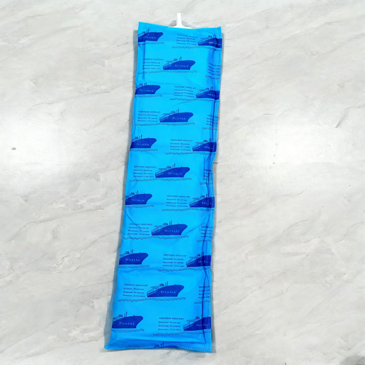 Calcium chloride desiccant for containers and storage