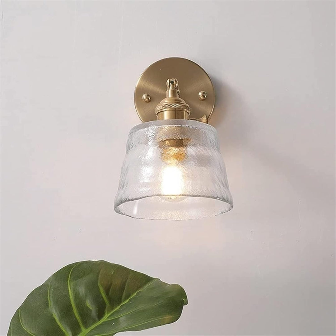 Modern Adjustable Glass Wall Sconce | Stornfield