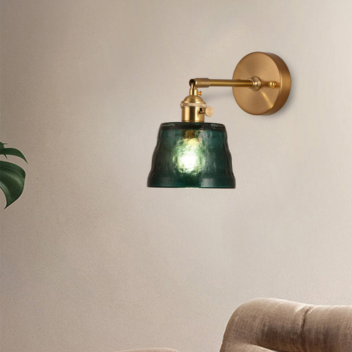 Modern Adjustable Glass Wall Sconce | Stornfield
