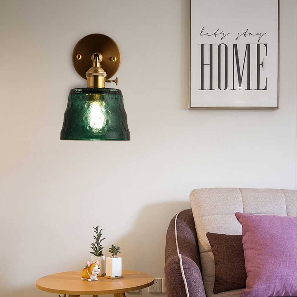 Modern Adjustable Glass Wall Sconce | Stornfield