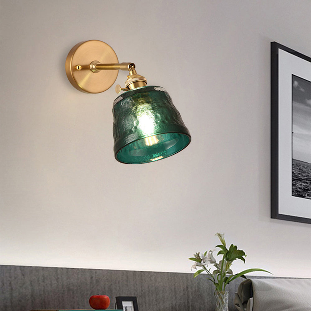 Modern Adjustable Glass Wall Sconce | Stornfield