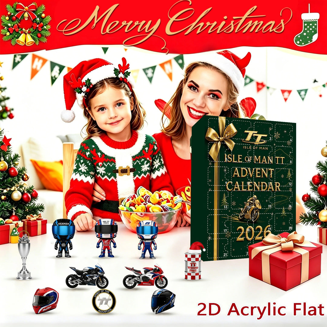Motorcycle Advent Calendar with 24 Attachments