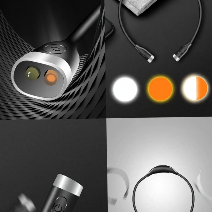 Portable LED Neck Light for Reading and Outdoor