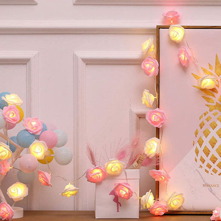 LED-Rose String Lights for Romantic Decoration