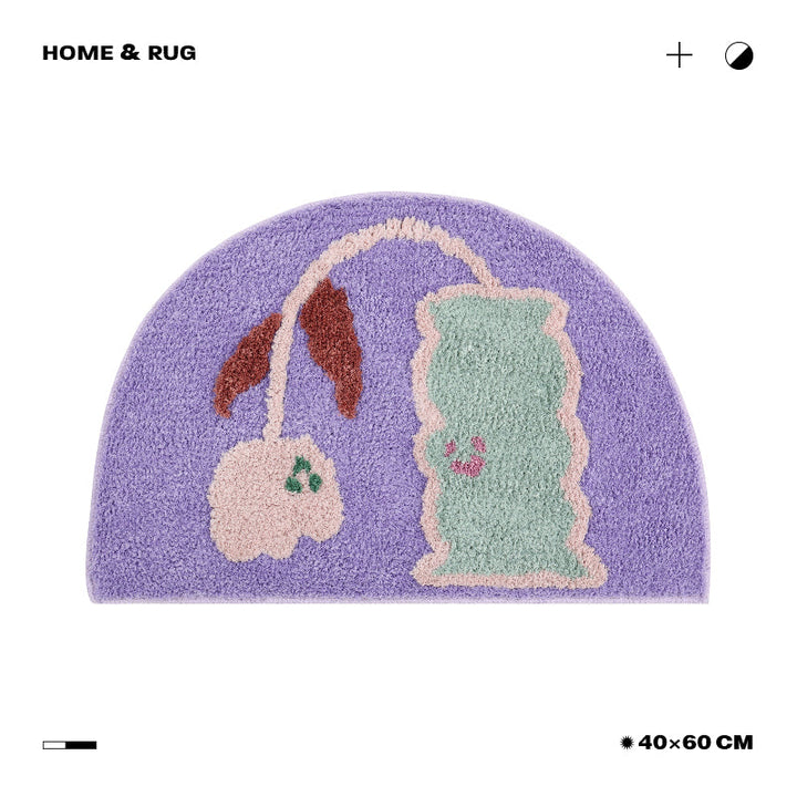 Stornfield | Wonderful Small Flower Bath Mat
