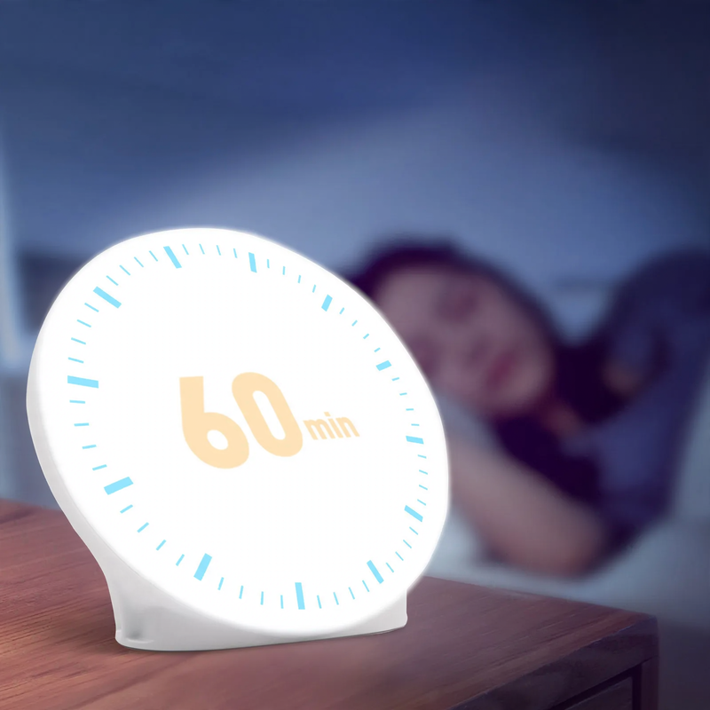 SAD-Light therapy lamp, round, with music function