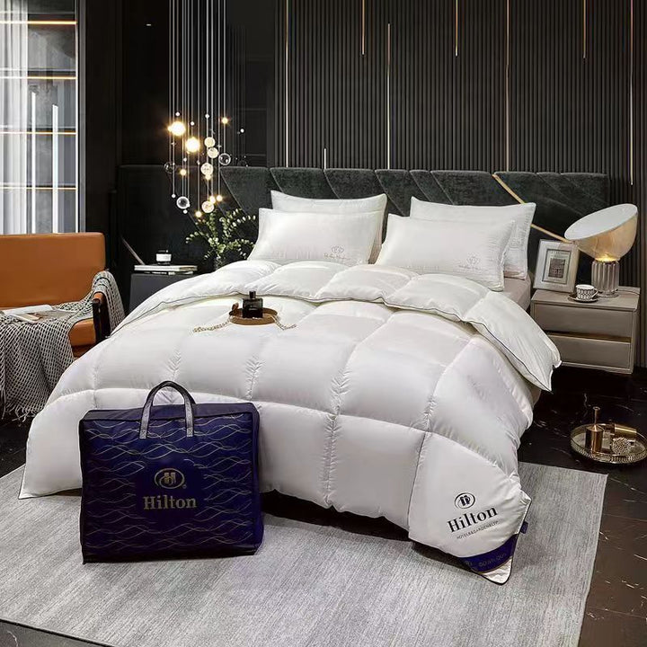 All-season duvet with fiber filling, double bed