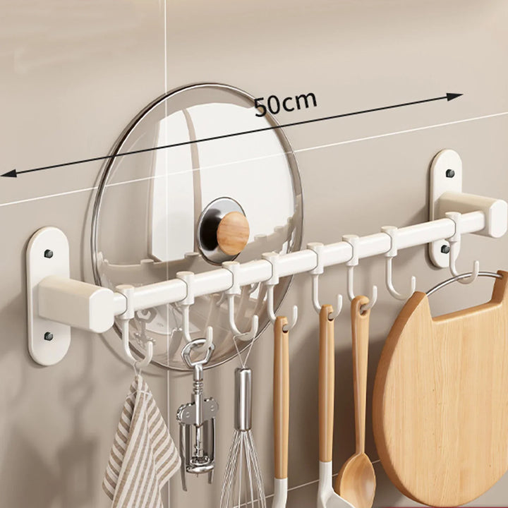 Stornfield | Kitchen Utensil Storage Rack – Versatile Use – Wall-Mounted – Storage Rack for Pot Lids and Spatulas