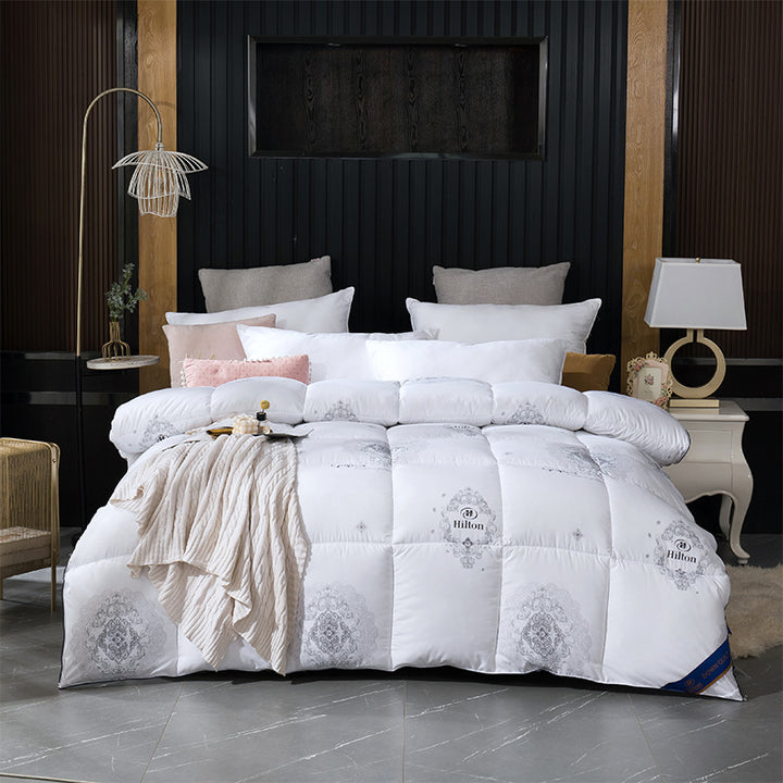 All-season duvet with fiber filling, double bed