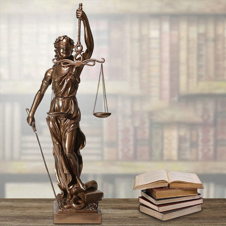 Goddess of Justice Statue Decoration | Stornfield
