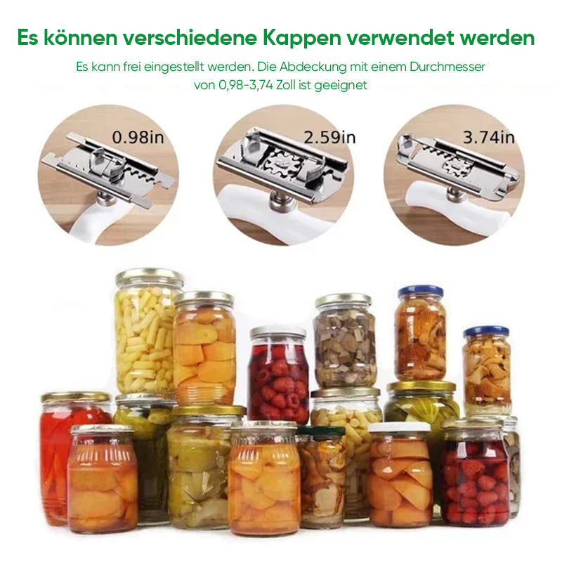Size-adjustable can opener made of stainless steel | Stornfield