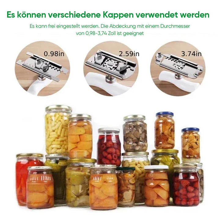 Size-adjustable can opener made of stainless steel | Stornfield