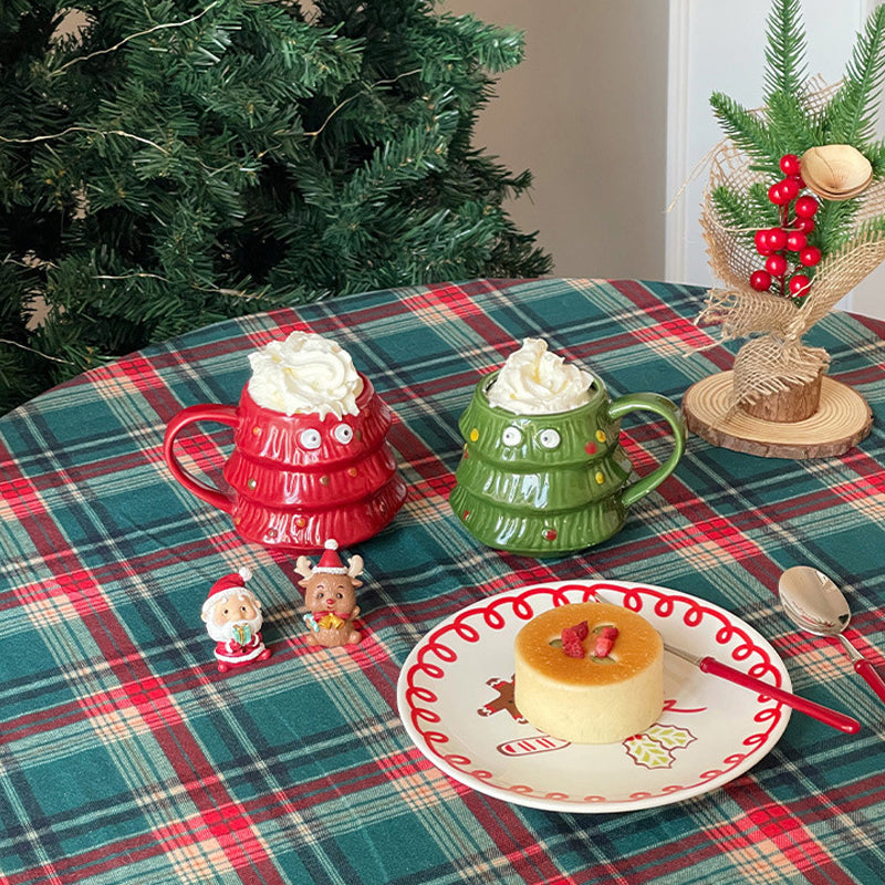 Creative Big Eyes Christmas Tree Mug | Stornfield