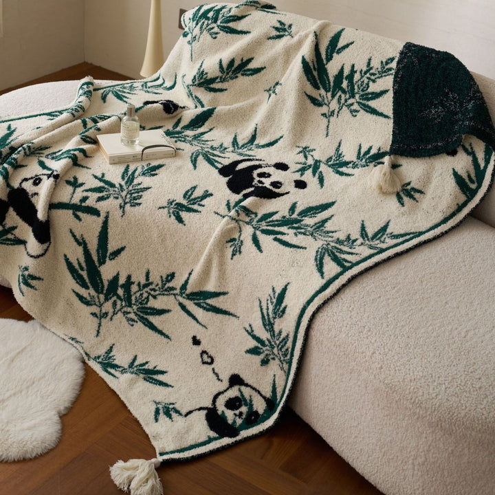 Decorative acrylic throw blanket, 130x170cm