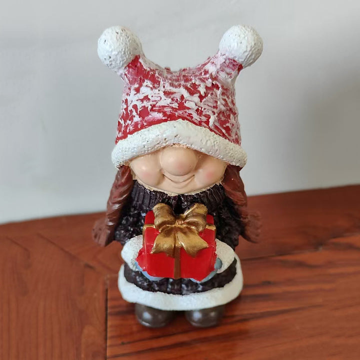 Christmas elf figure with Christmas hat