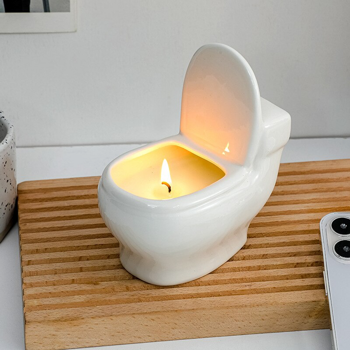 Creative Funny Toilet Aromatherapy Candle | Stonrfield