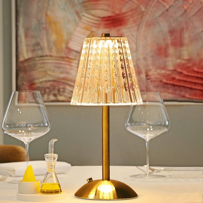 Stornfield | AuraGlow Table Lamp - Rechargeable LED Lamp with Dimming Function