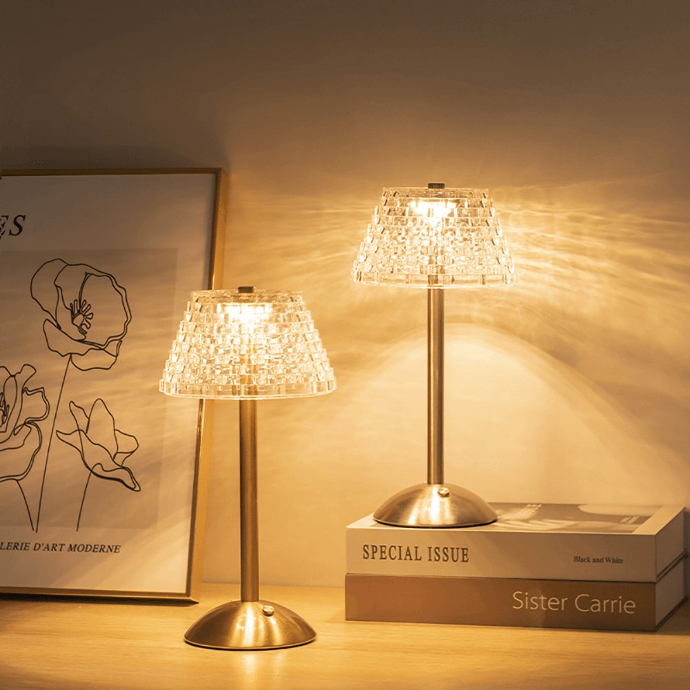 Stornfield | AuraGlow Table Lamp - Rechargeable LED Lamp with Dimming Function