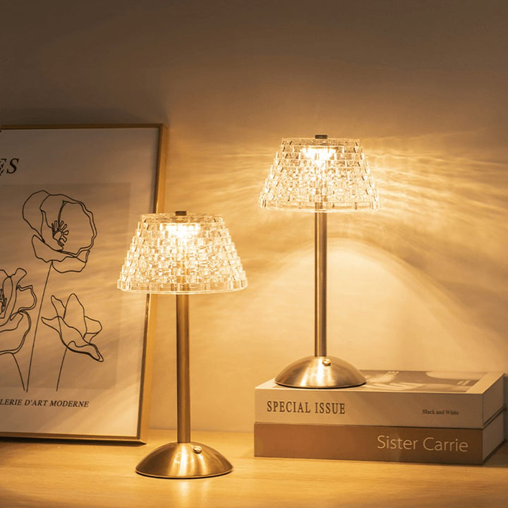 Stornfield | AuraGlow Table Lamp - Rechargeable LED Lamp with Dimming Function