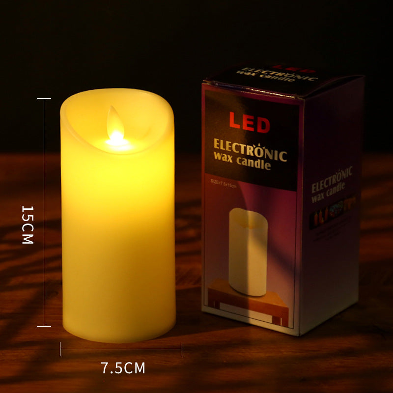 LED Real Wax Look Candles with Flicker Effect