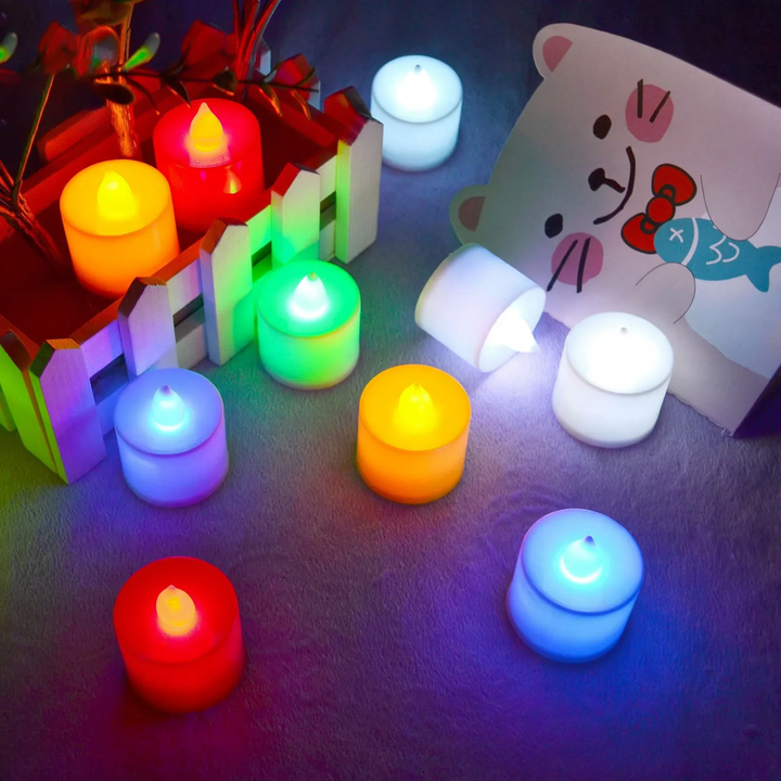 LED-Pillar Candle for Decorations