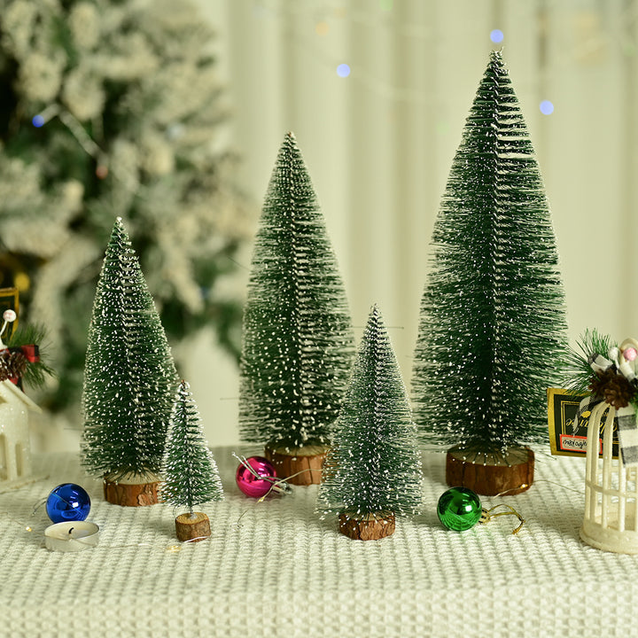 Mini Christmas tree made of pine needles, 30 cm