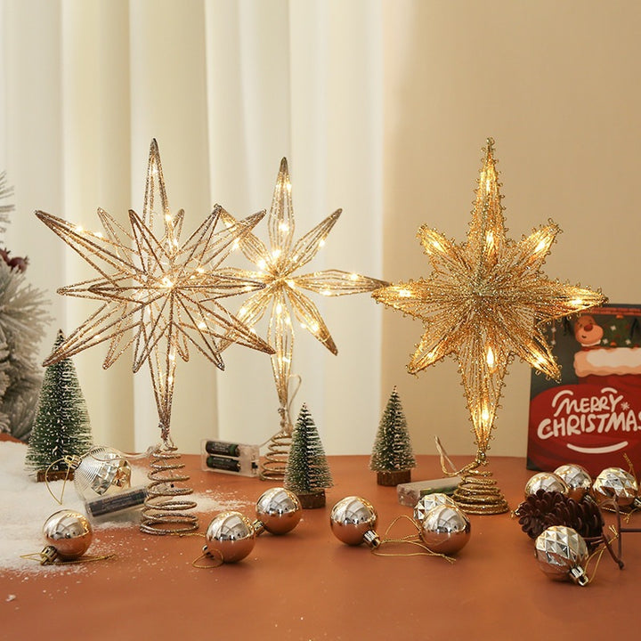 Shining Christmas tree star
