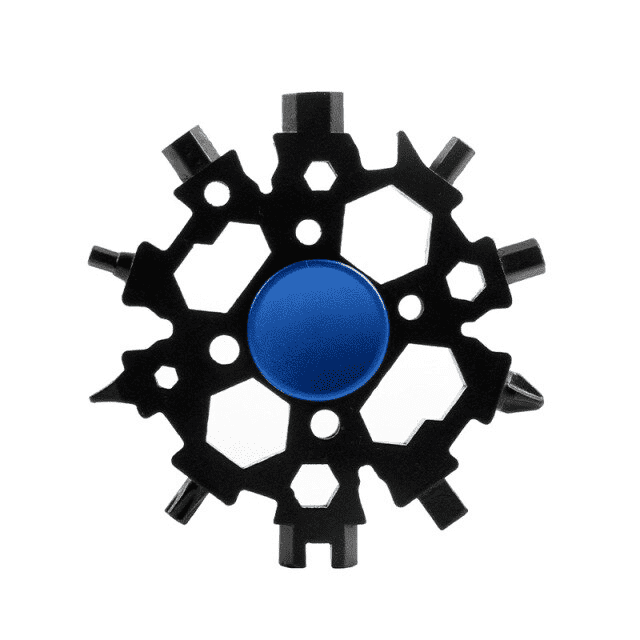 22-in-1 Snowflake Multi-Tool With Fidget Spinner | Stornfield