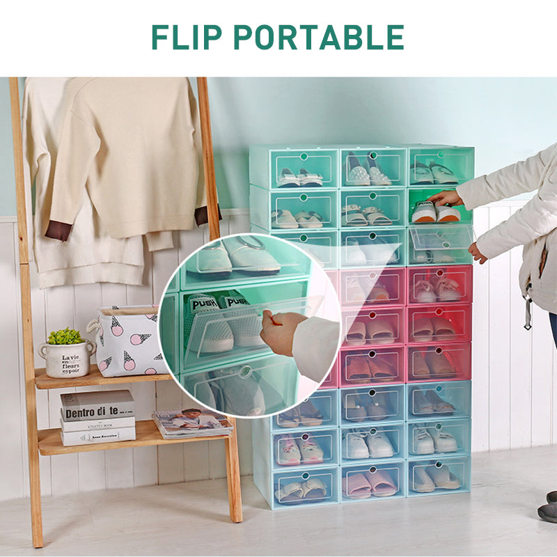 Foldable Shoe Storage Box, 6PCs | Stornfield